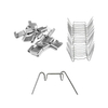  Clip de acristalamiento de invernadero de acero inoxidable 304/301 W Kit de clips tipo